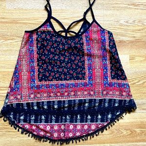 American Rag Cie sleeveless flowy top